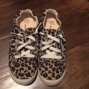 Leopard Print Sneakers